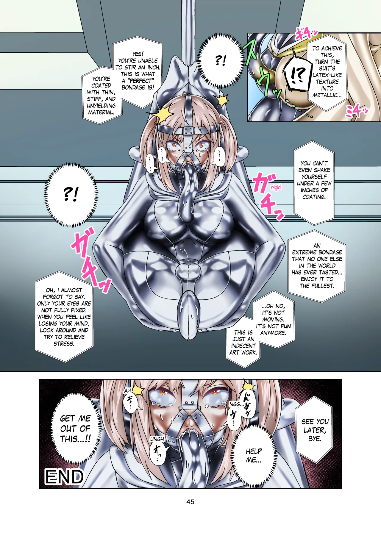 Kimi Senyou Kousoku Kyousei Mesuiki Suit - Colorized 44