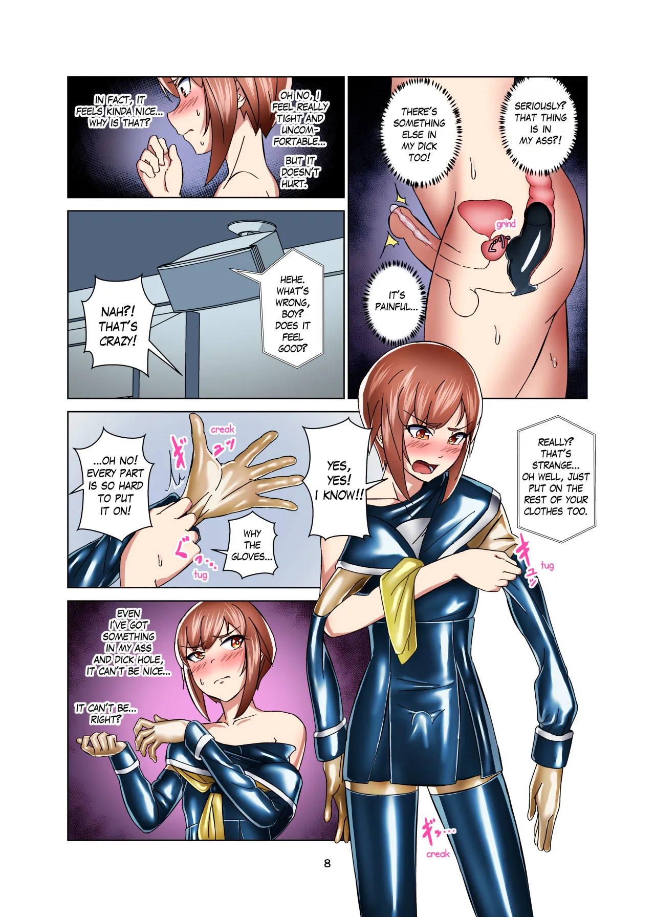 Kimi Senyou Kousoku Kyousei Mesuiki Suit - Colorized 7