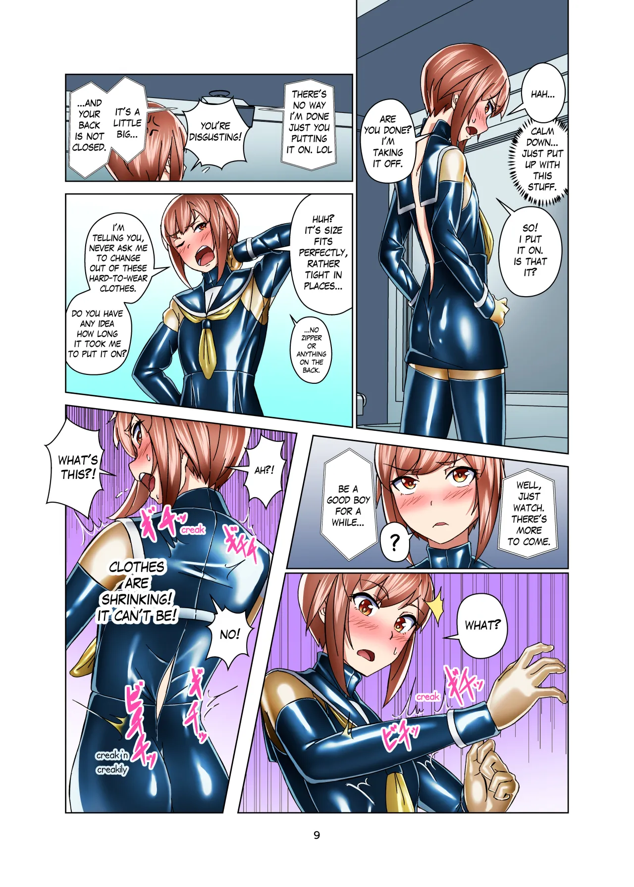 Kimi Senyou Kousoku Kyousei Mesuiki Suit - Colorized 8