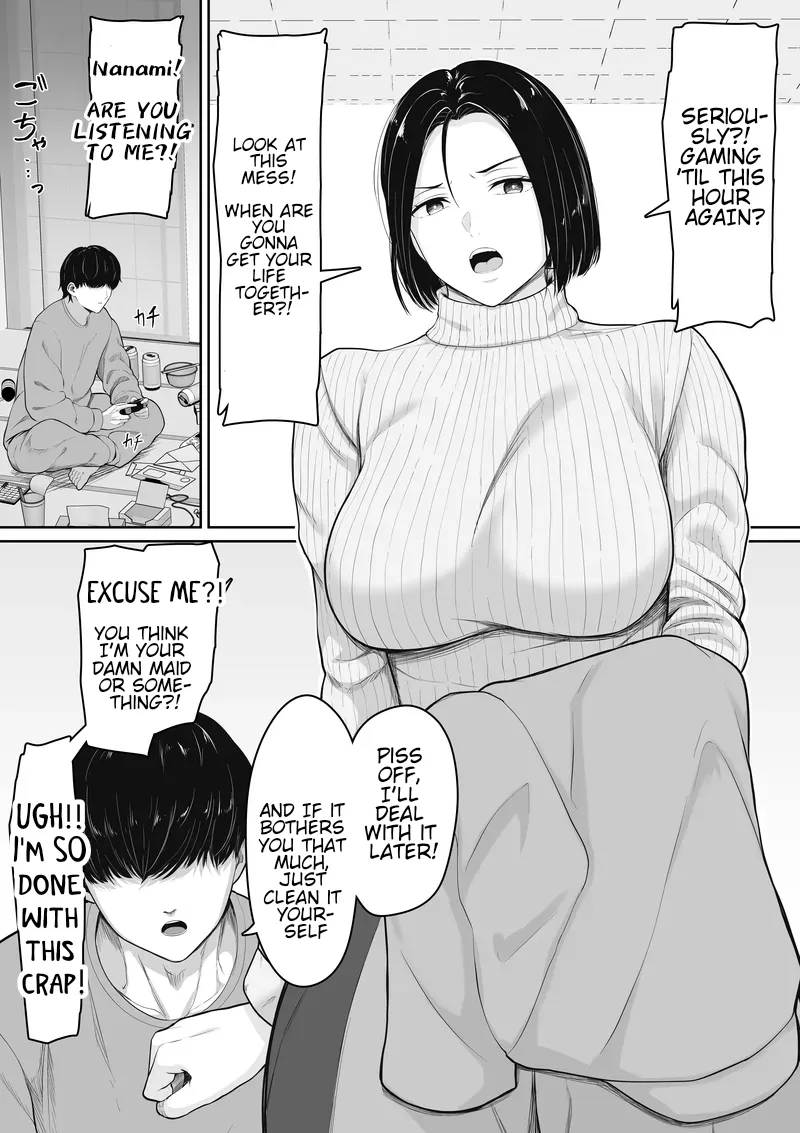 Kimottama Kaa-chan to Kenka Bakari no Neet no Ore ga Kaa-san ni Nakadashi shite kara Nakayoku natta Hanashi - Decensored 2