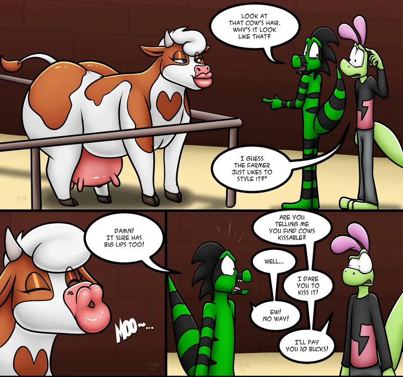 Kiss The Cow 1