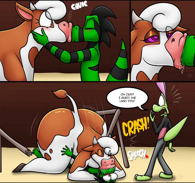 Kiss The Cow 2