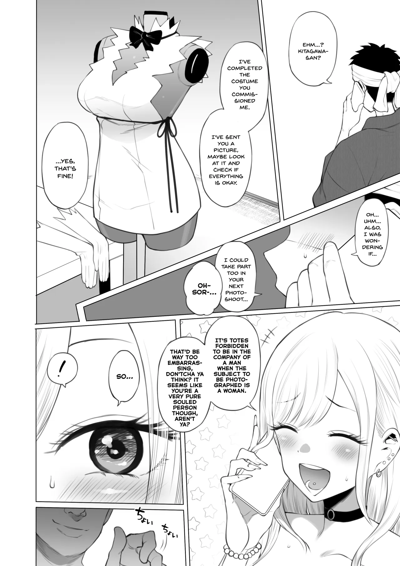 Kitagawa Marin NTR Mini Manga - Decensored 1