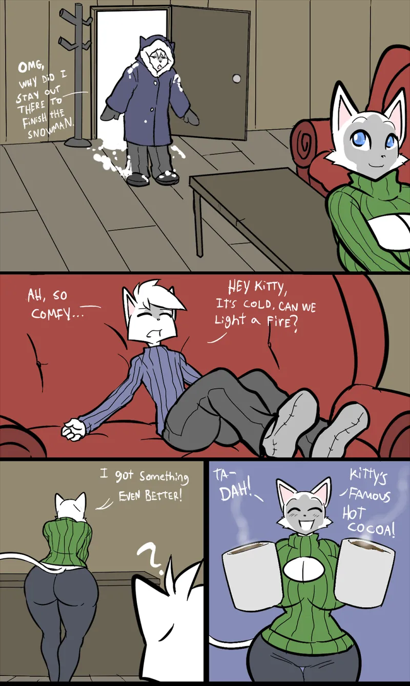 Kitty Under The Mistletoe 11
