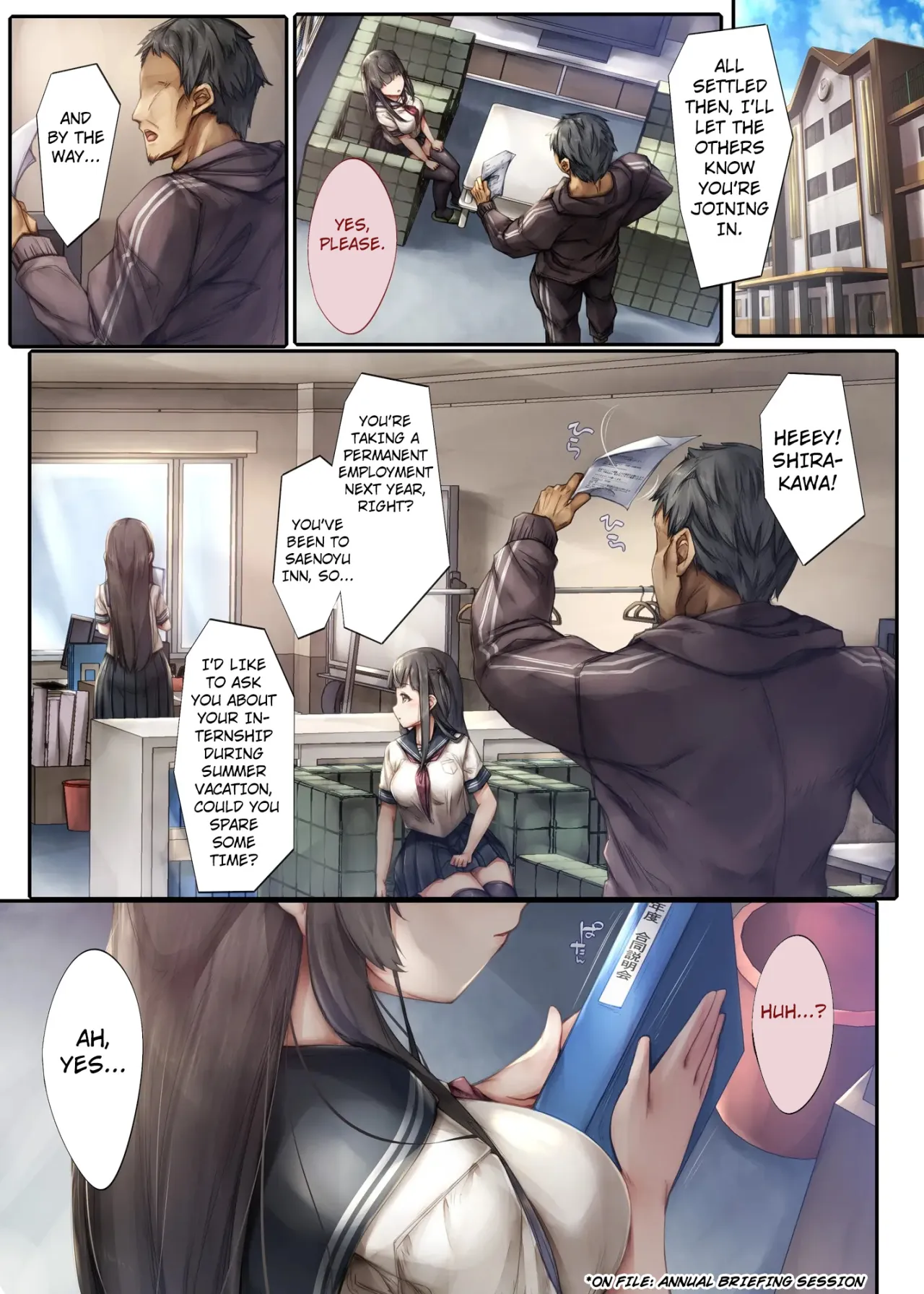 Kiyowa na Kanojo wa Aragaenai ~Intern Netorare Choukyou Jisshuu~ 2