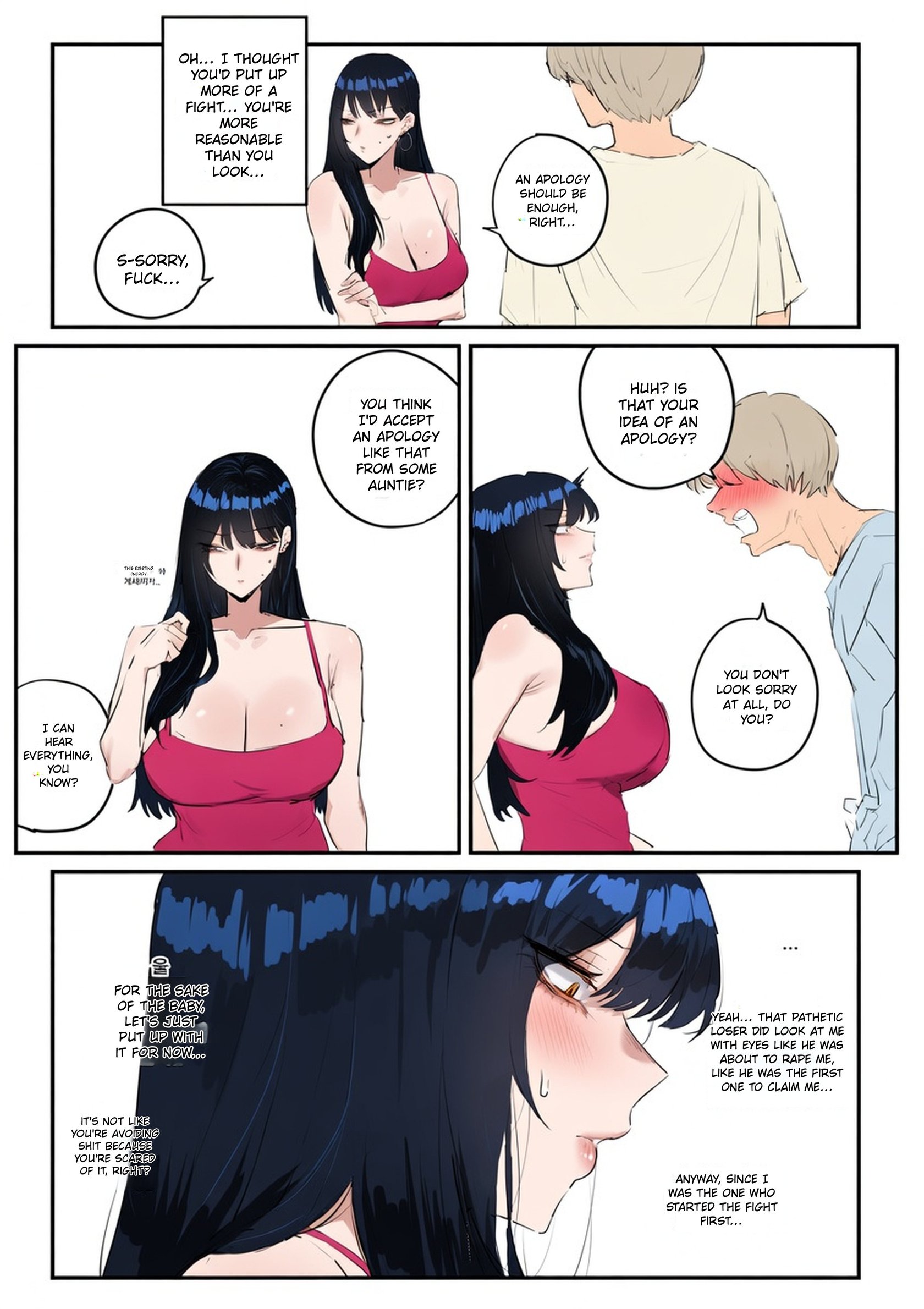[kkan] Comic about giving proper discipline to the downstairs neighbor lady…. 17