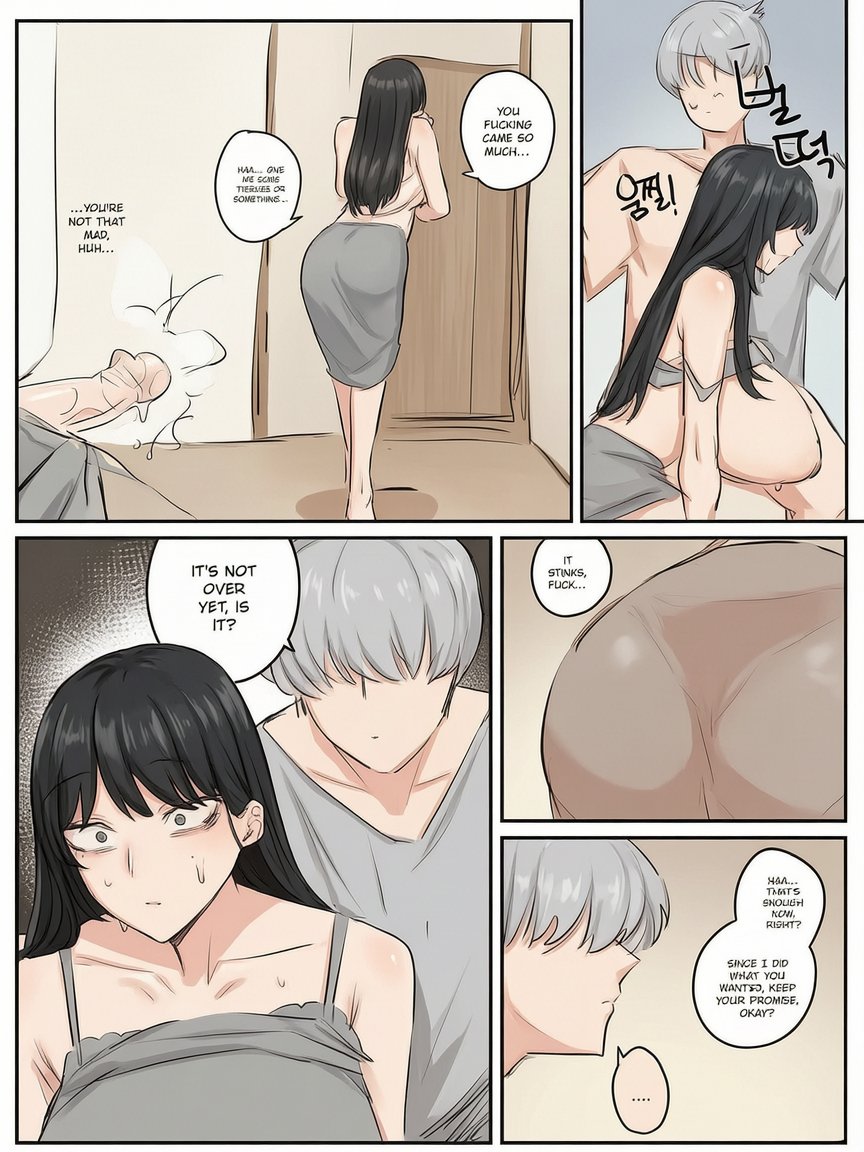 [kkan] Comic about giving proper discipline to the downstairs neighbor lady…. 37