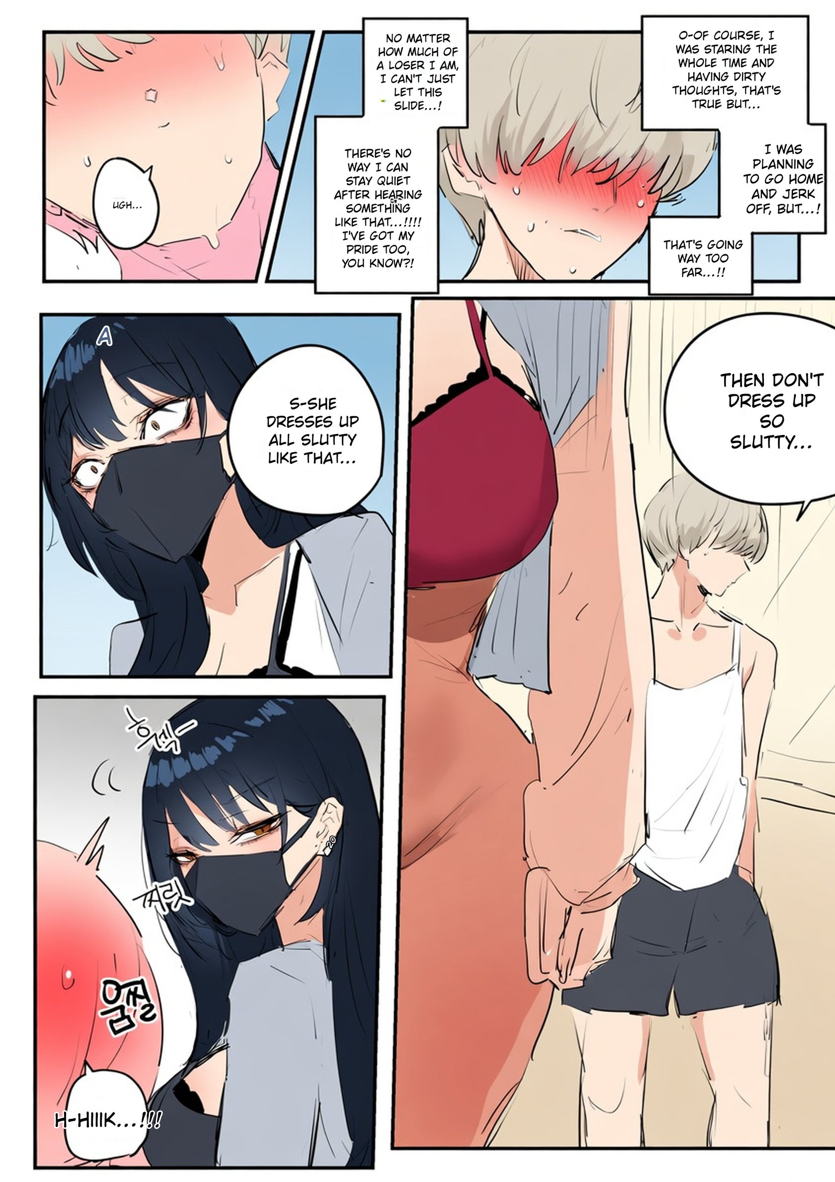 [kkan] Comic about giving proper discipline to the downstairs neighbor lady…. 5
