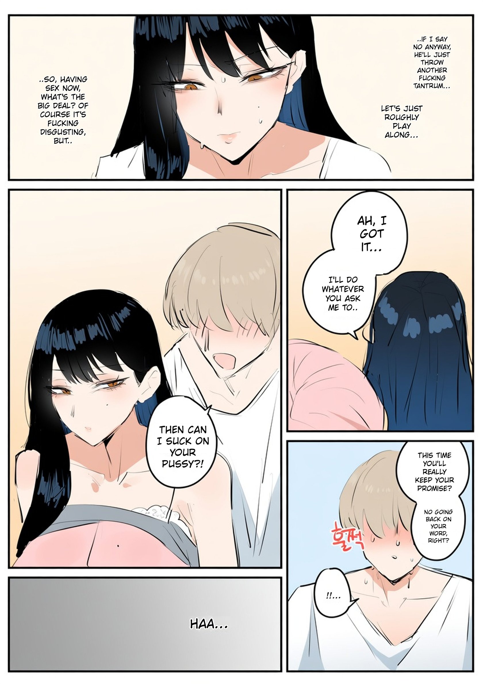 [kkan] Comic about giving proper discipline to the downstairs neighbor lady…. 41
