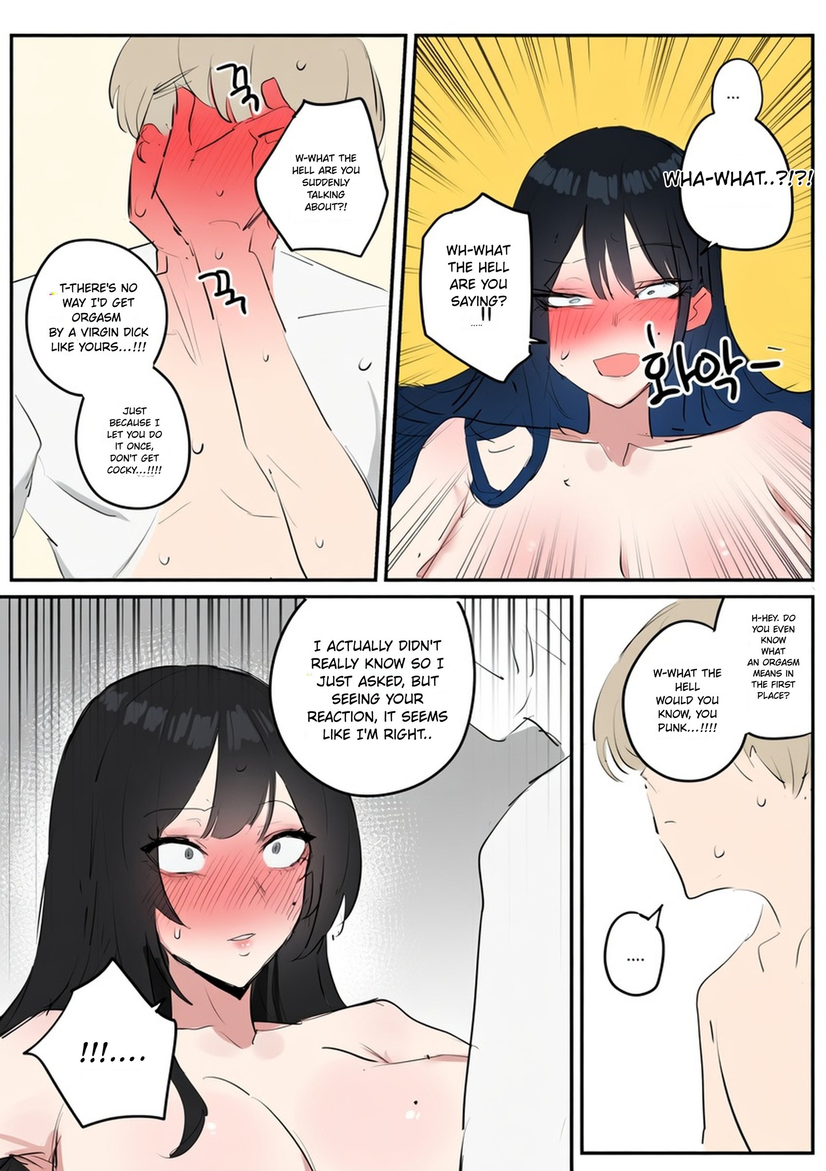 [kkan] Comic about giving proper discipline to the downstairs neighbor lady…. 63