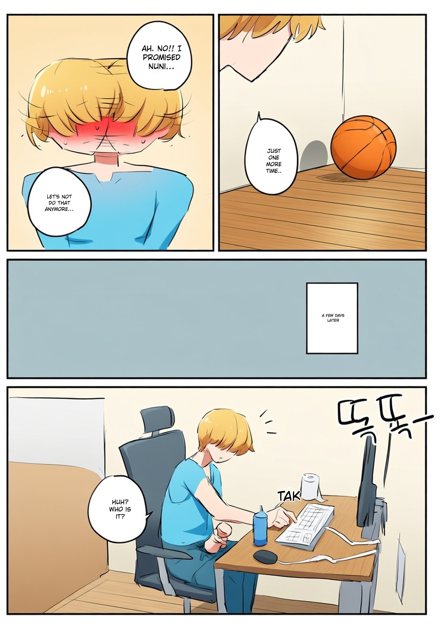 [kkan] Comic about giving proper discipline to the downstairs neighbor lady…. 87