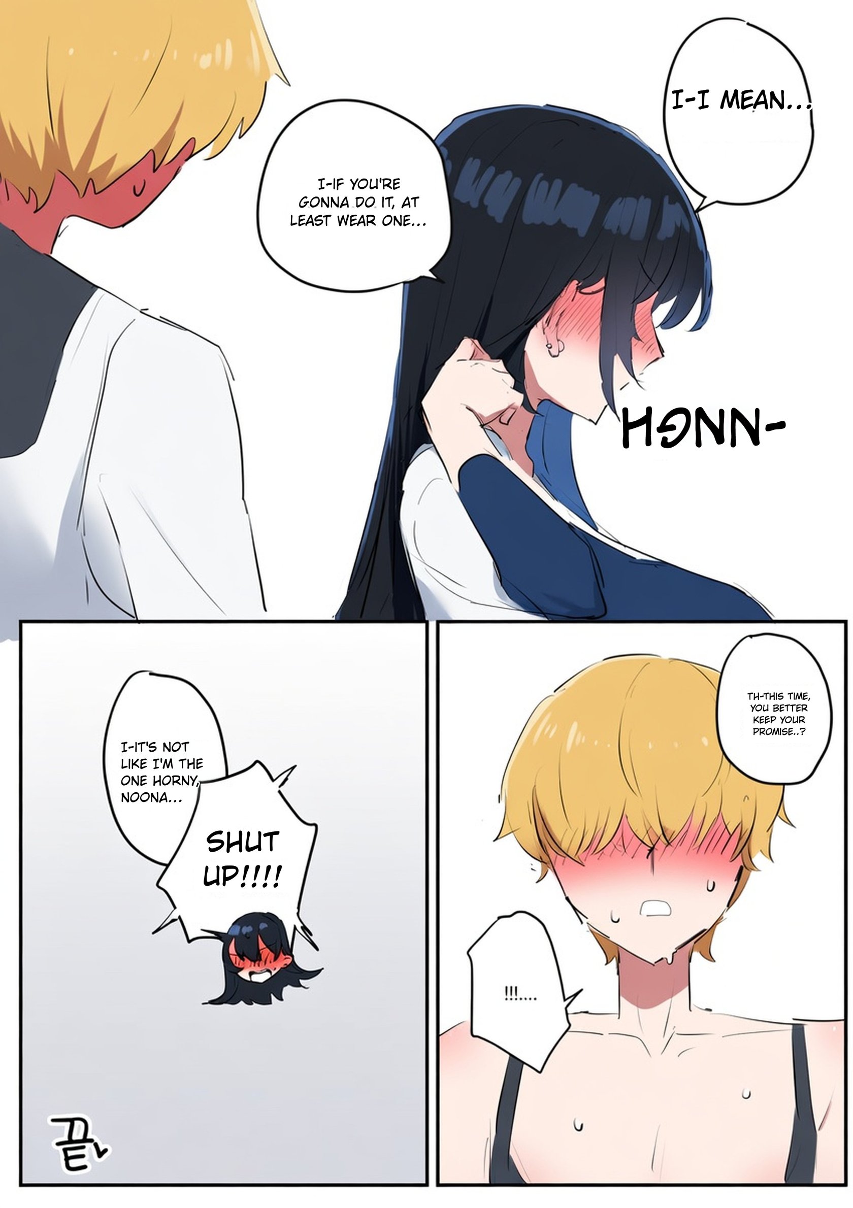 [kkan] Comic about giving proper discipline to the downstairs neighbor lady…. 90