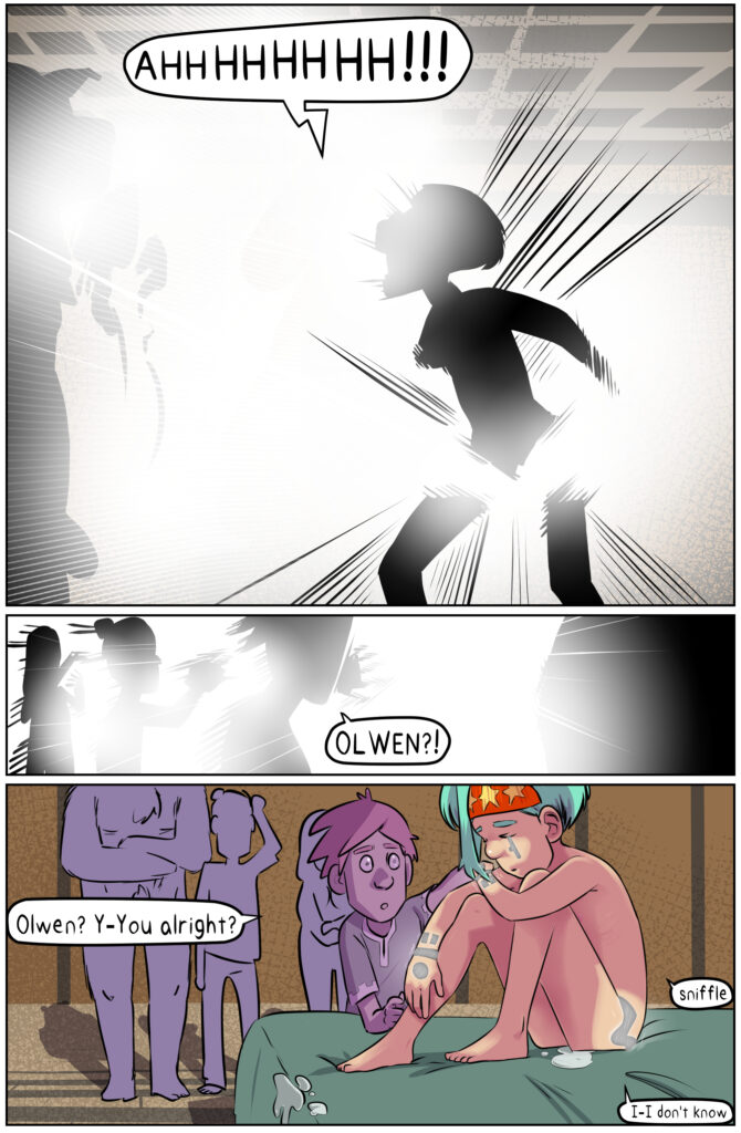 Knight Lights 1 – Olwen Loses Her Virginity (Remake) 28