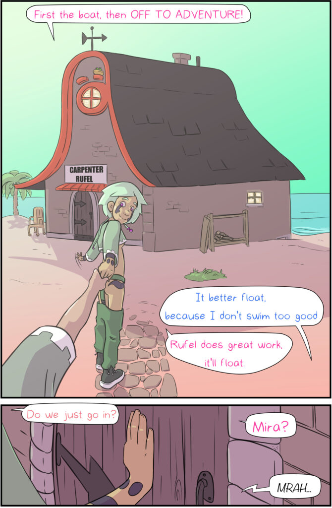 Knight Lights 1 – Olwen Loses Her Virginity (Remake) 35