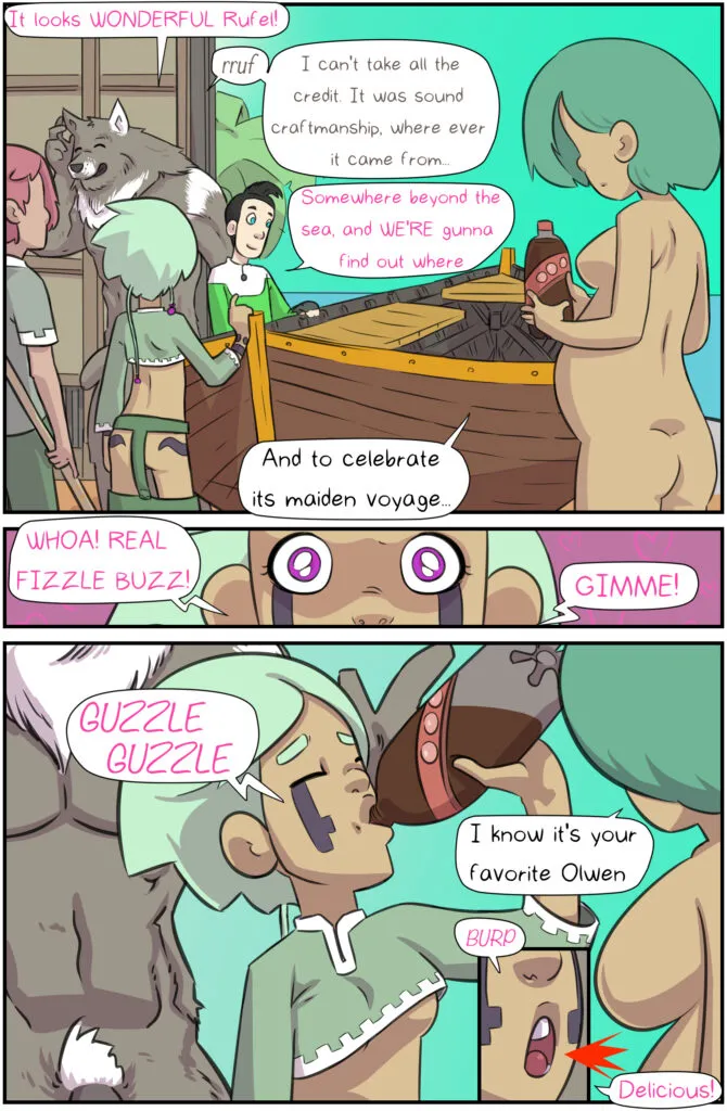 Knight Lights 1 – Olwen Loses Her Virginity (Remake) 37