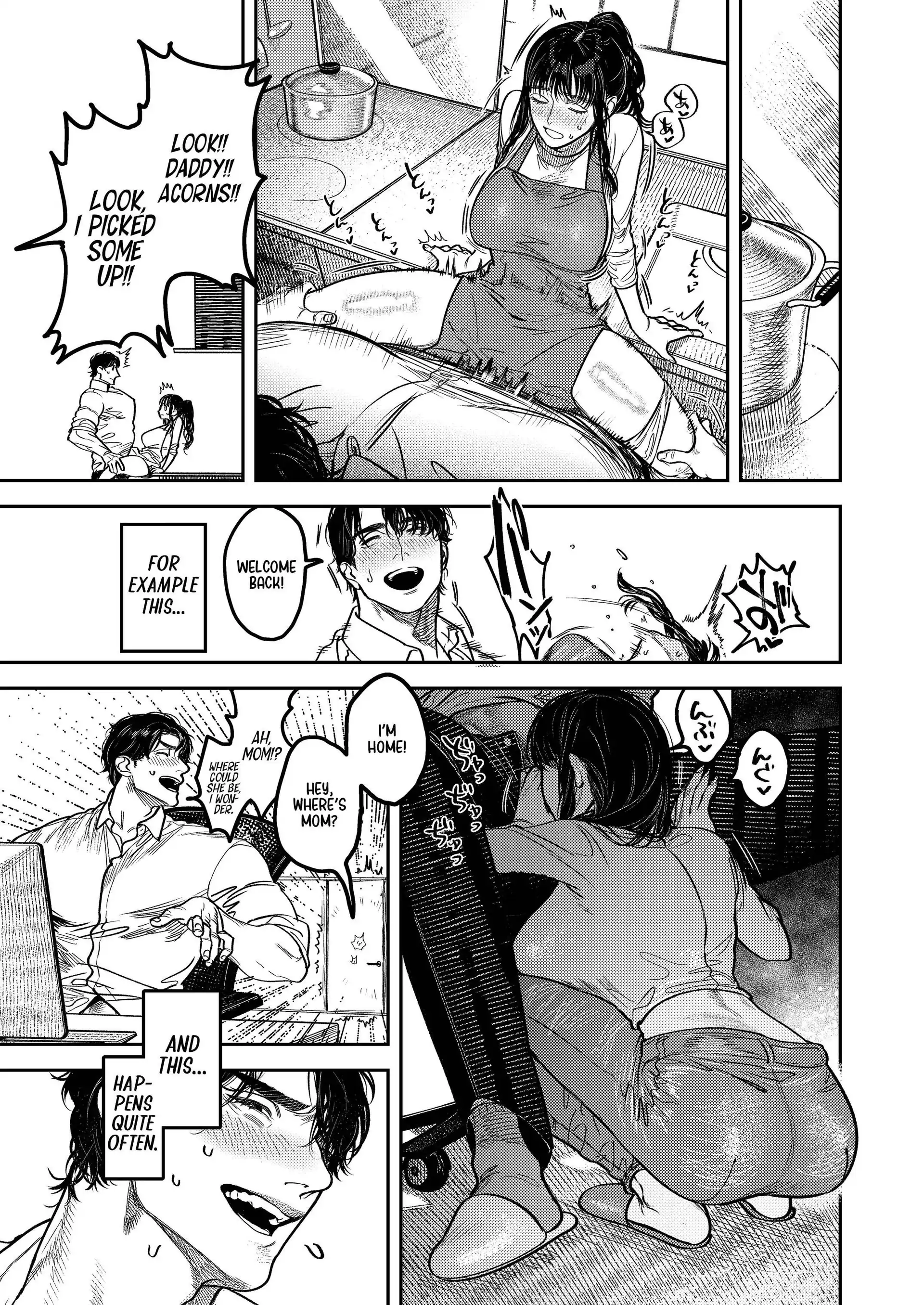 Kobonnou de Yasashii Papa, Gachiosu Beast Mode ni Modoru 10