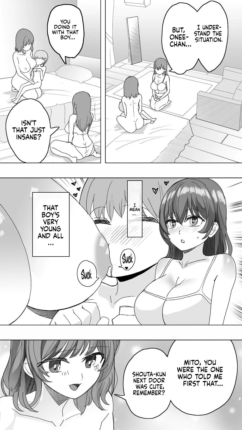 Komatteiru Kinjo no Shota o Hogoshita JK Shimai - Tonari no Onee-san 31
