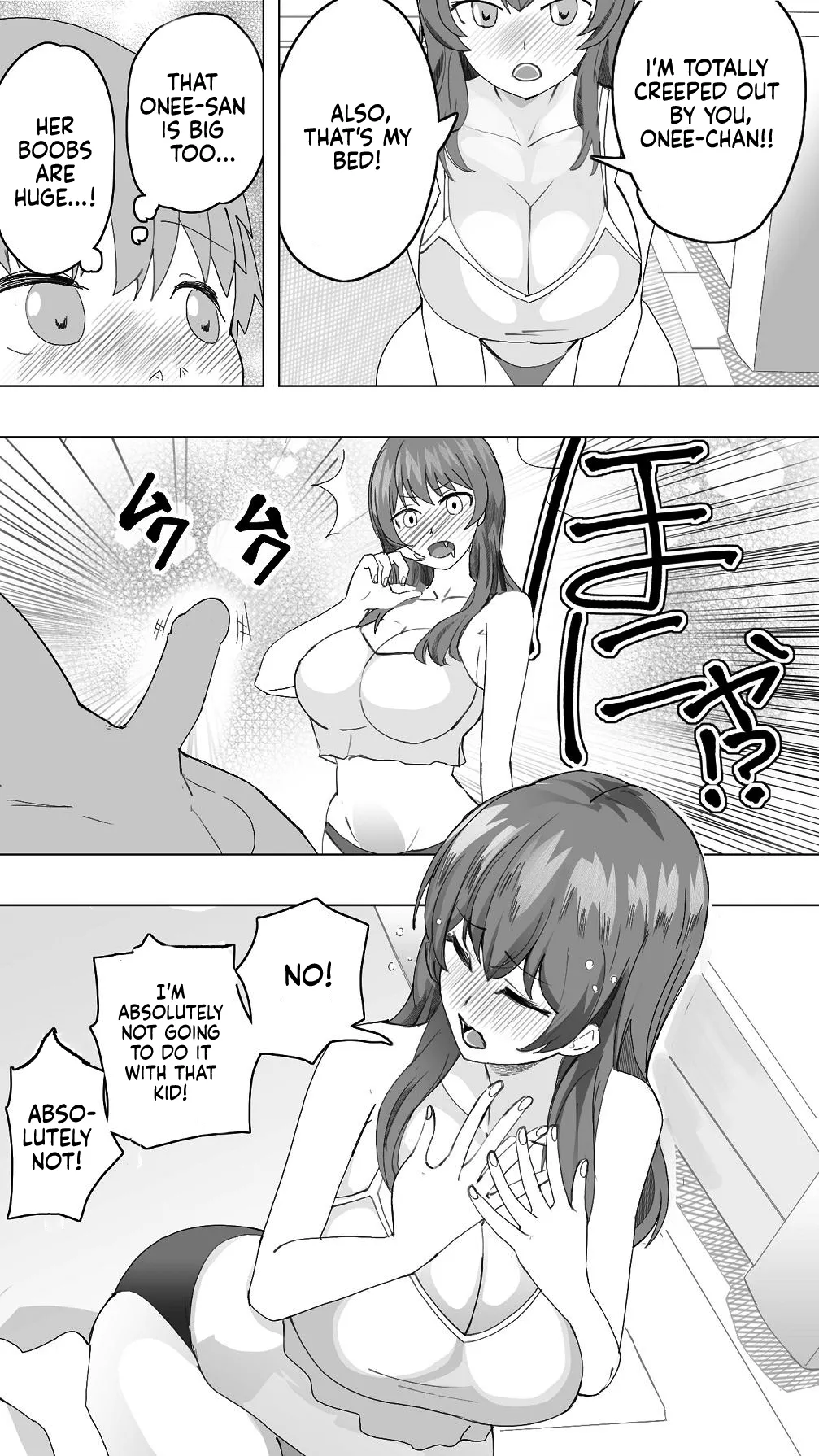 Komatteiru Kinjo no Shota o Hogoshita JK Shimai - Tonari no Onee-san 35