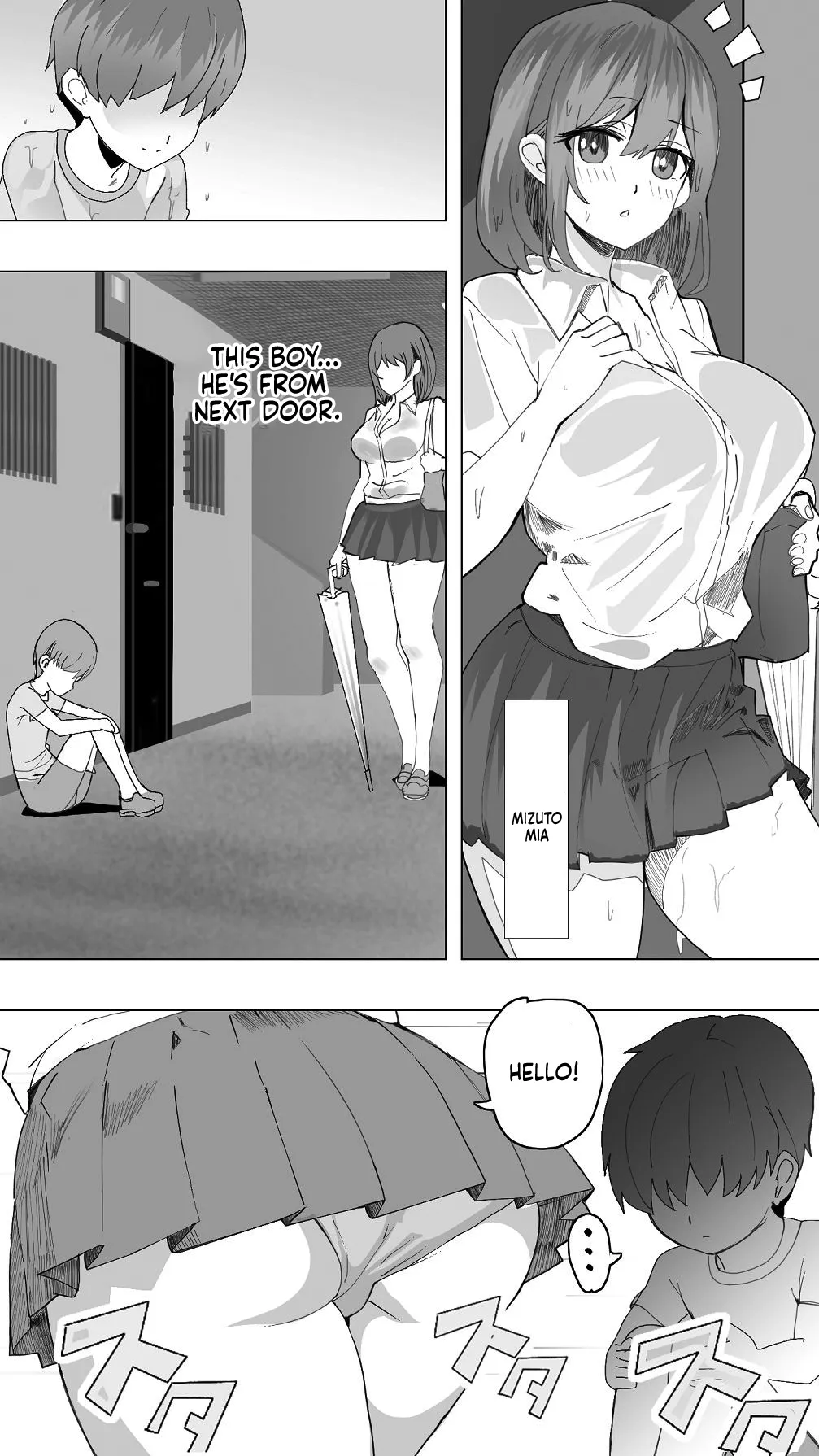 Komatteiru Kinjo no Shota o Hogoshita JK Shimai - Tonari no Onee-san 7