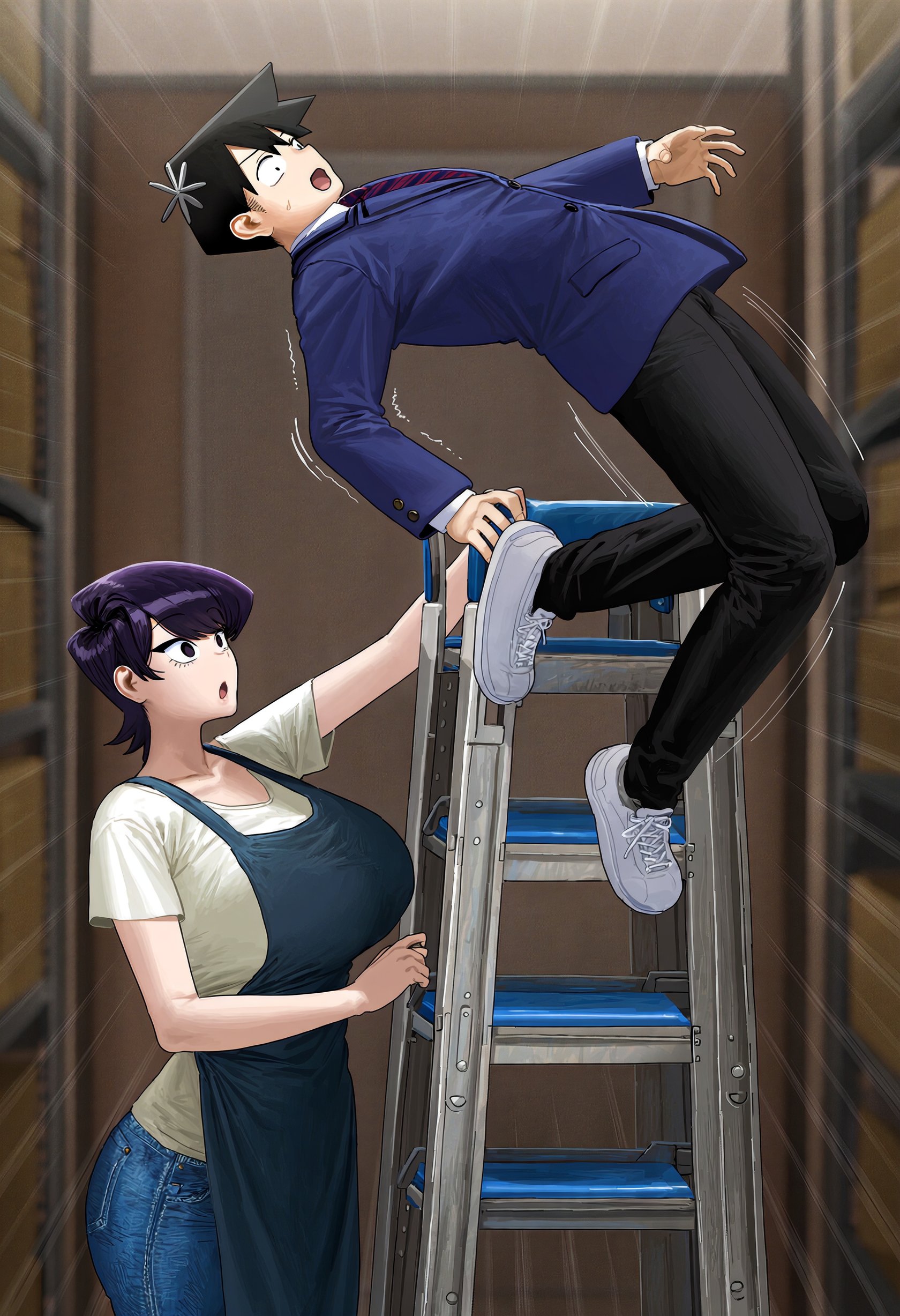 Komi Shuuki x Tadano Hitohito Sex comic (Komi Cant Communicate) Oneshot - Page 16