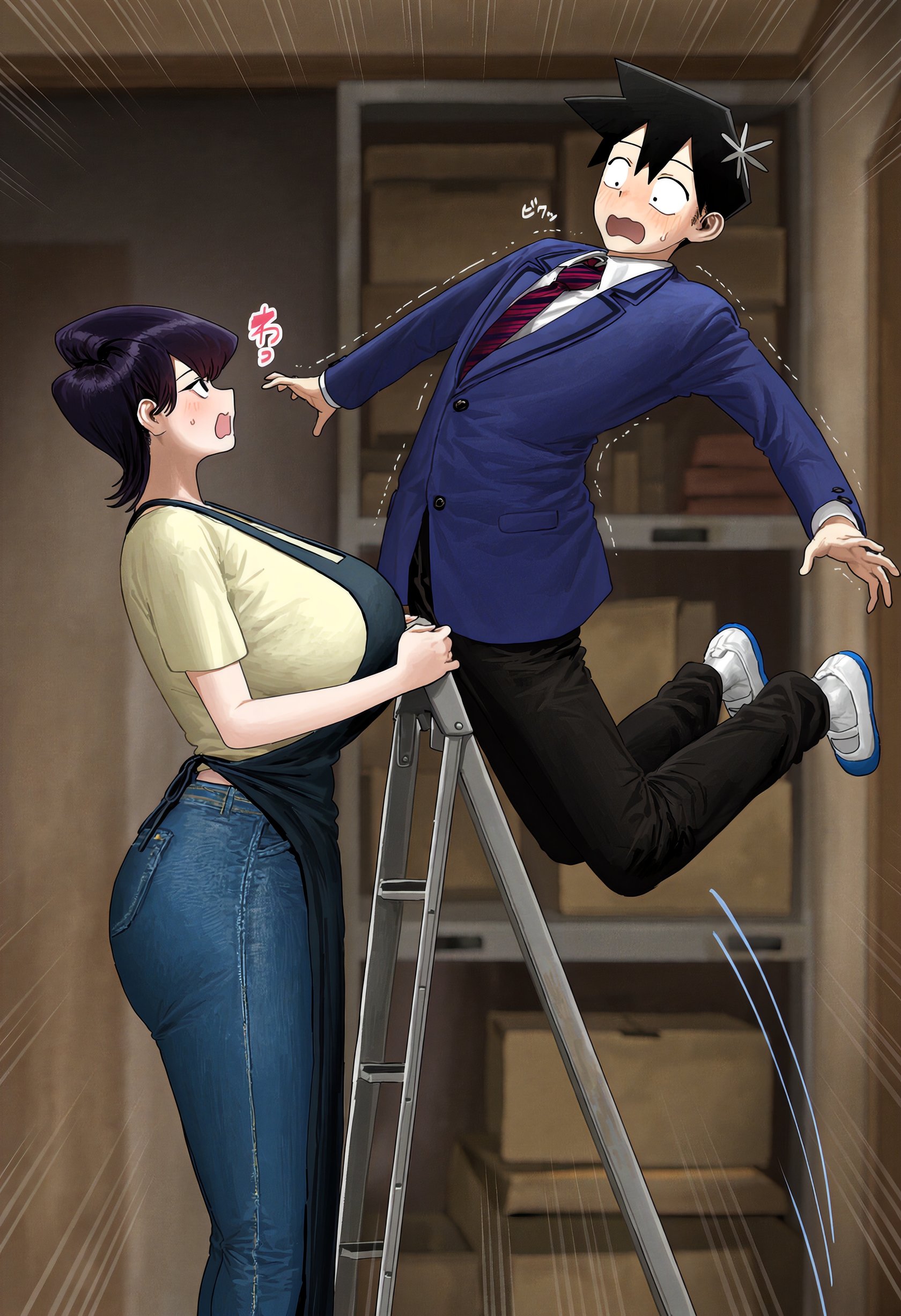 Komi Shuuki x Tadano Hitohito Sex comic (Komi Cant Communicate) Oneshot - Page 17