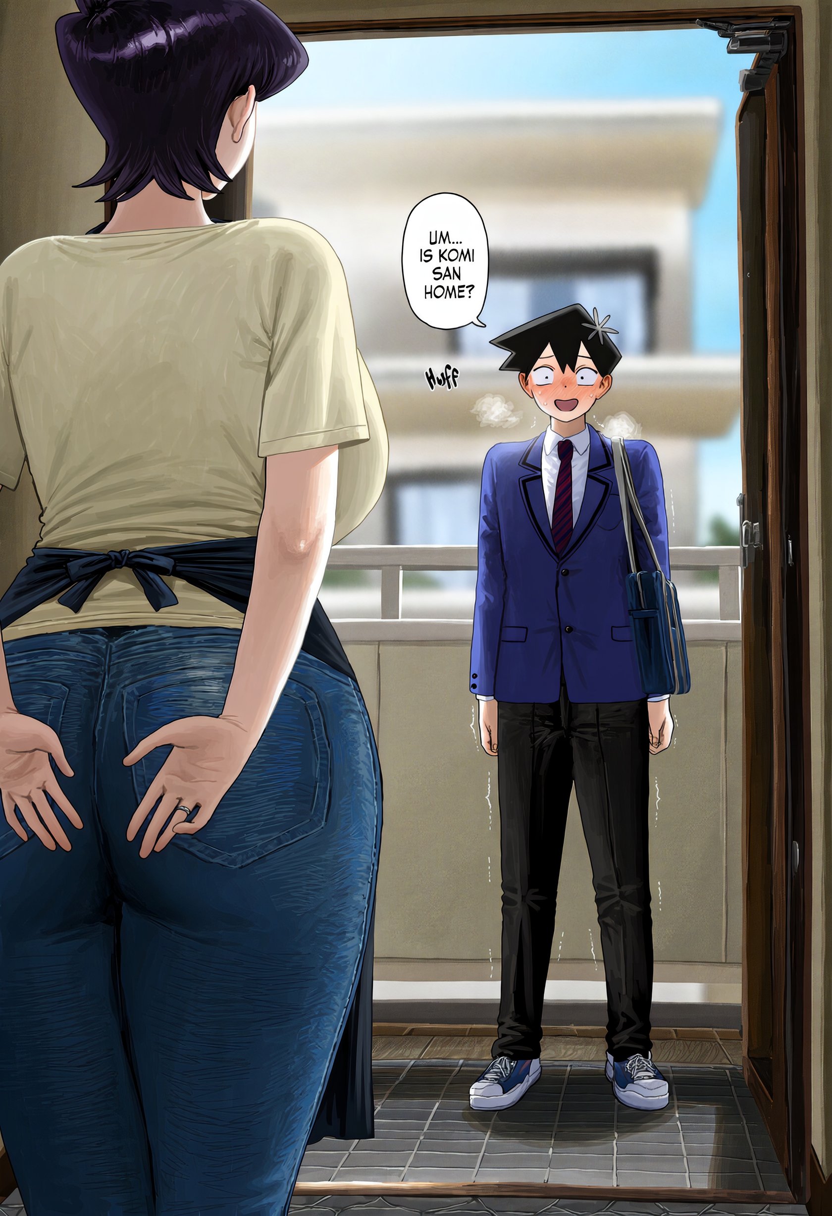 Komi Shuuki x Tadano Hitohito Sex comic (Komi Cant Communicate) Oneshot - Page 3