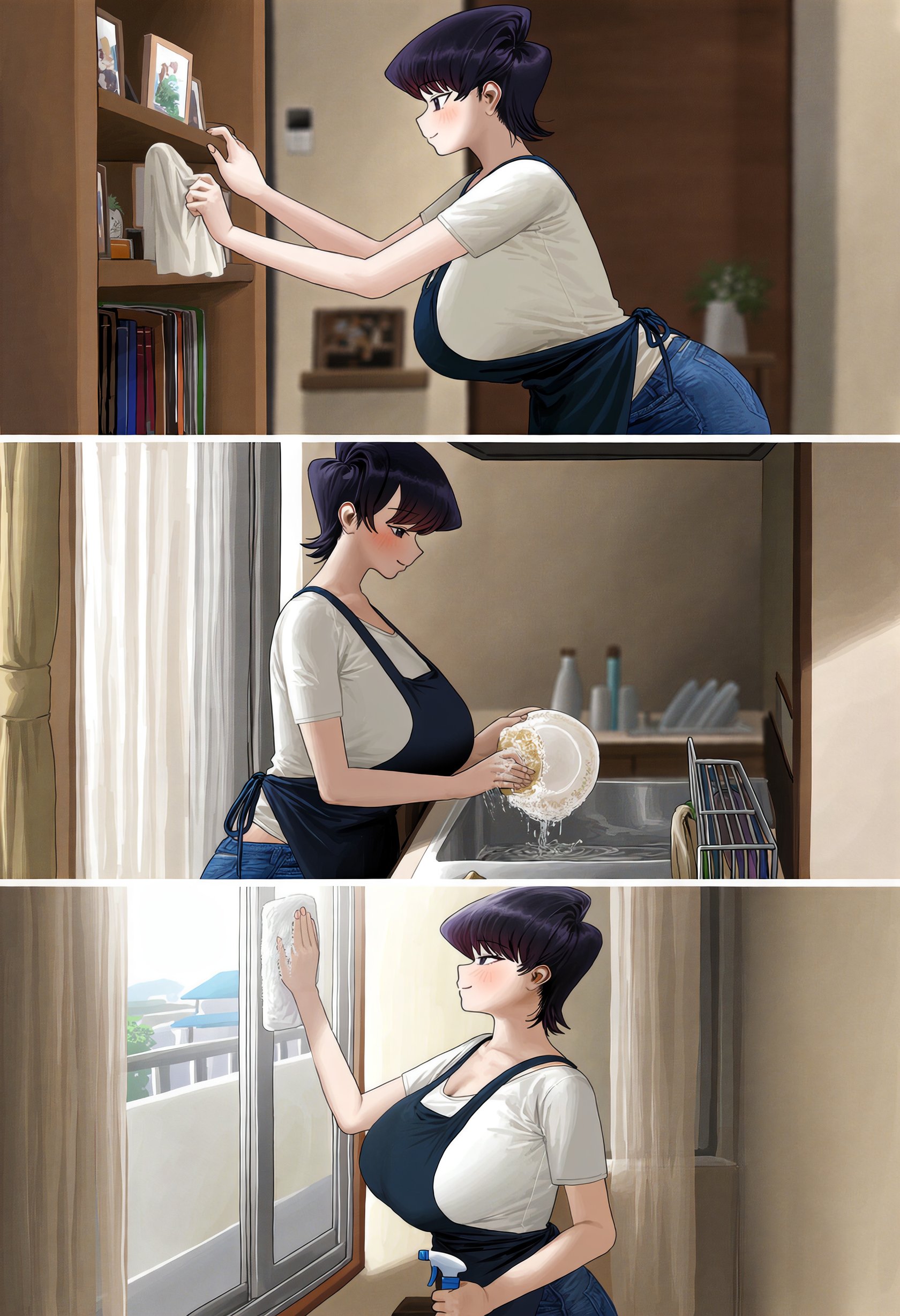 Komi Shuuki x Tadano Hitohito Sex comic (Komi Cant Communicate) Oneshot - Page 8