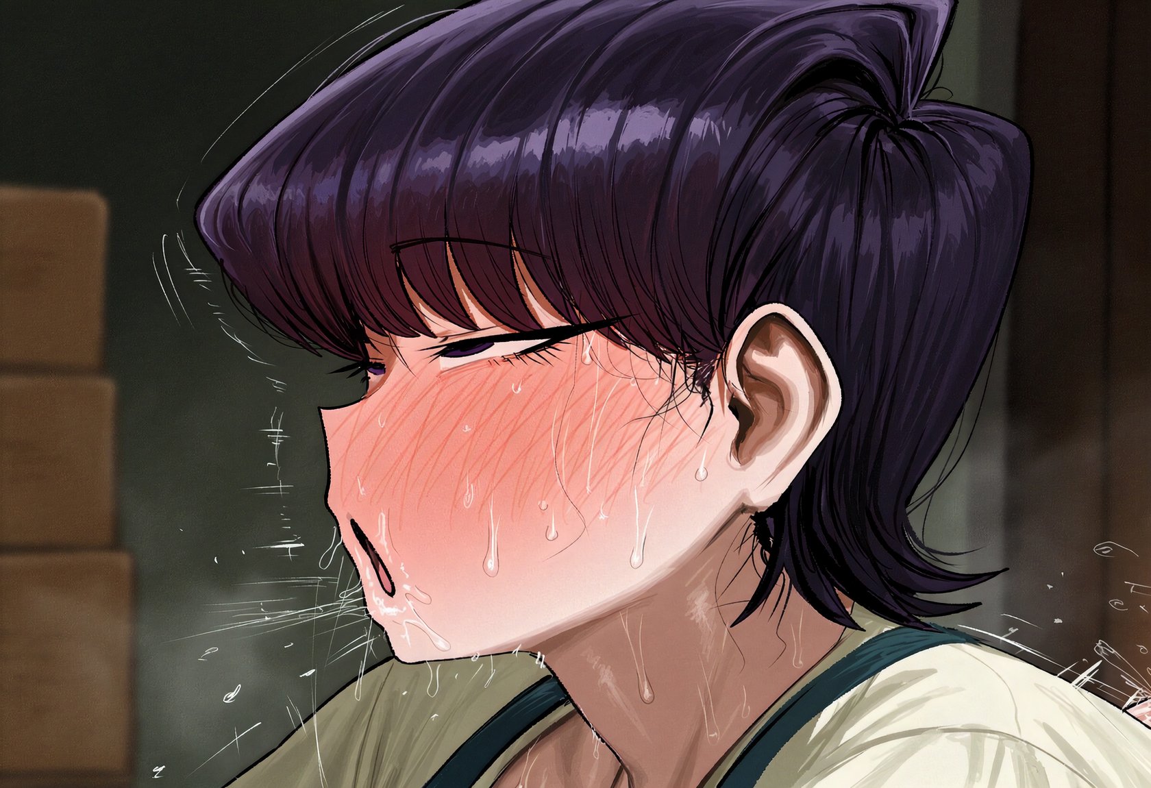 Komi Shuuki x Tadano Hitohito Sex comic (Komi Cant Communicate) Oneshot - Page 74