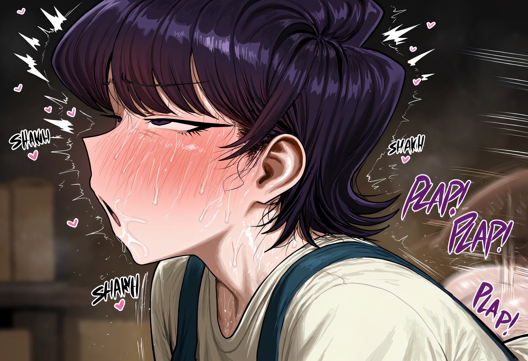 Komi Shuuki x Tadano Hitohito Sex comic (Komi Cant Communicate) Oneshot - Page 75