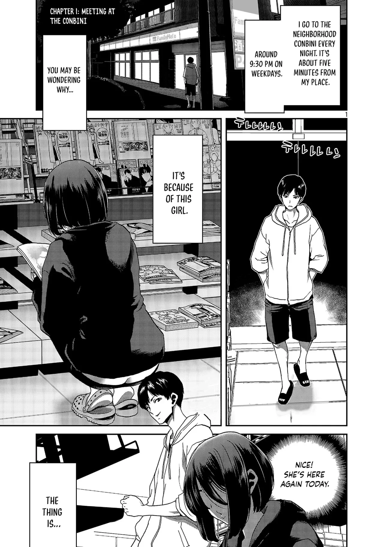Konbini de Deatta Eroi Onnanoko to Tadare Kitta Kankei ni Narimashita - Chapter 1 2
