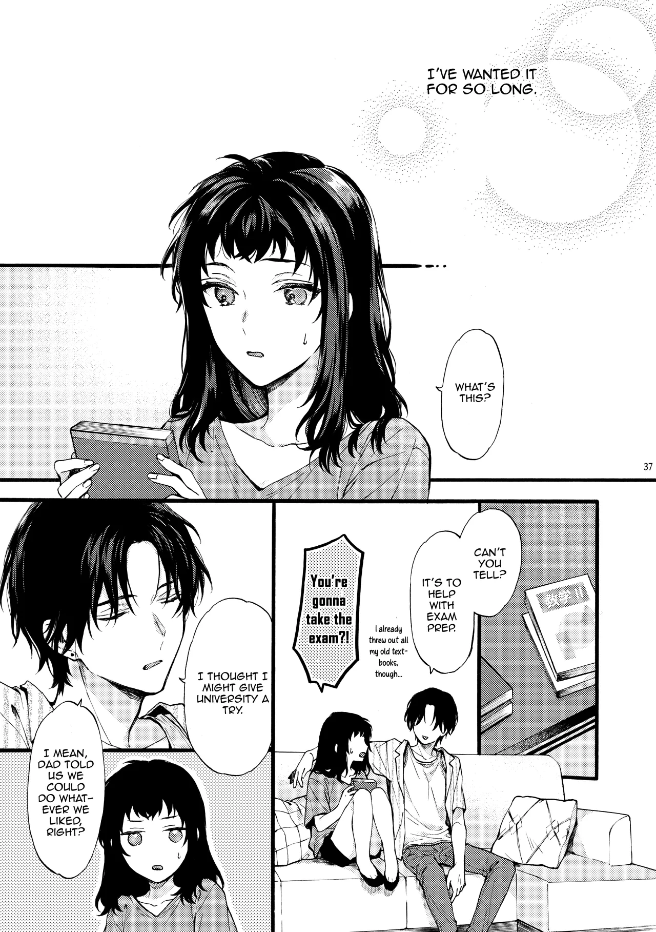 Kono Hito Kareshi ja Arimasen!! (4) ~Shinomura Kyoudai no Mukashibanashi side Natsuki~ 37