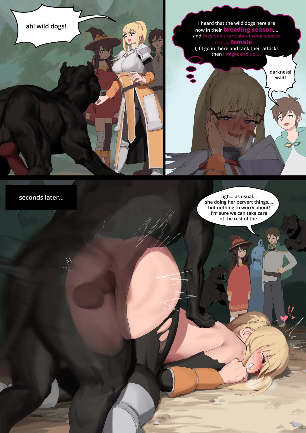 Konosuba Girls x Wild Mutts 1