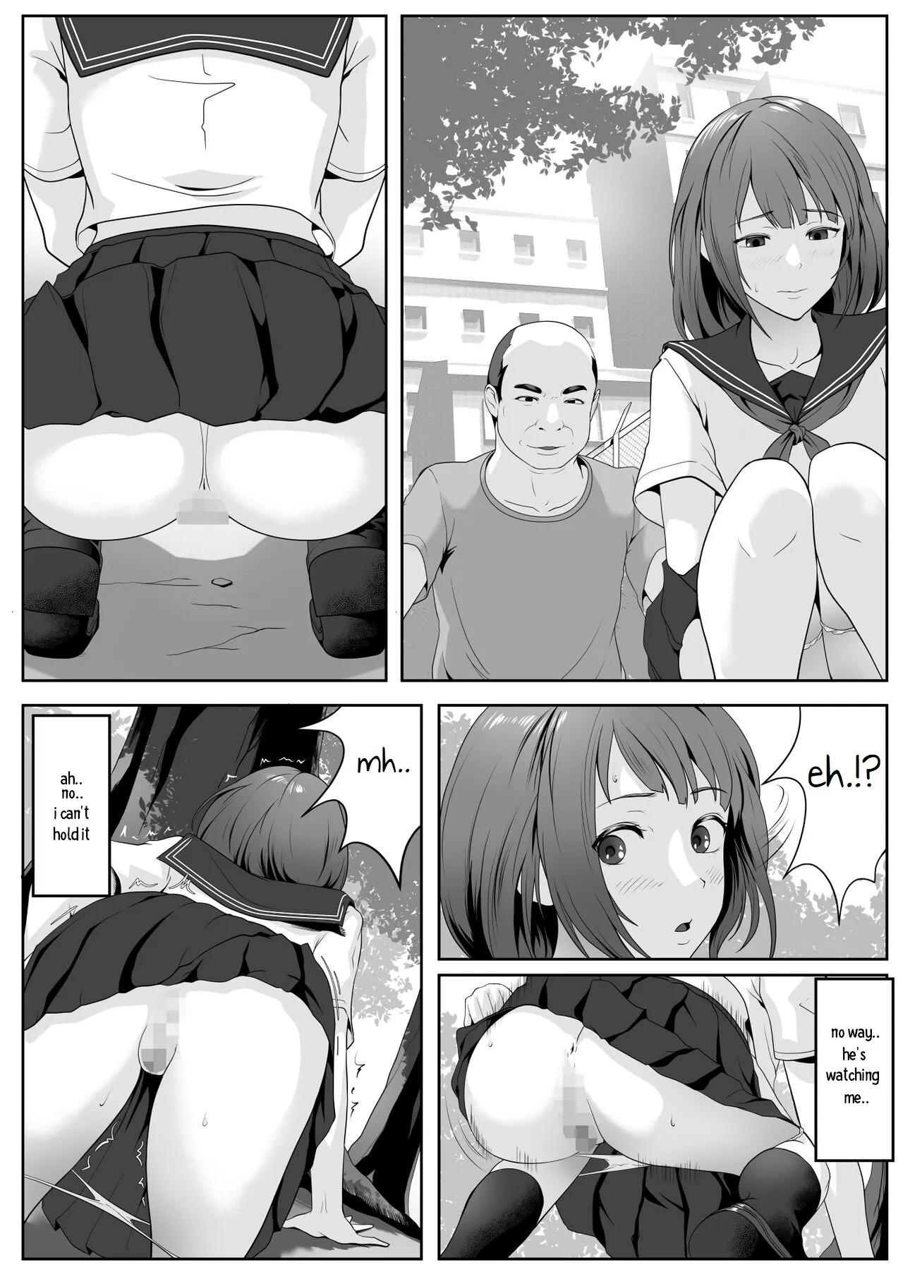 Kouen no Oji-san-tachi ni Moteasobaretai 6