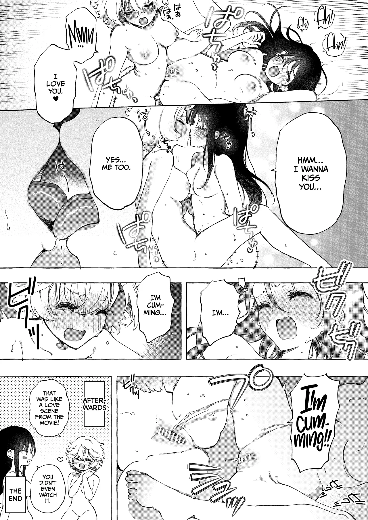 Kouhai-chan no Sekigyokuteki Yuri Ecchi ♡ Manga 6