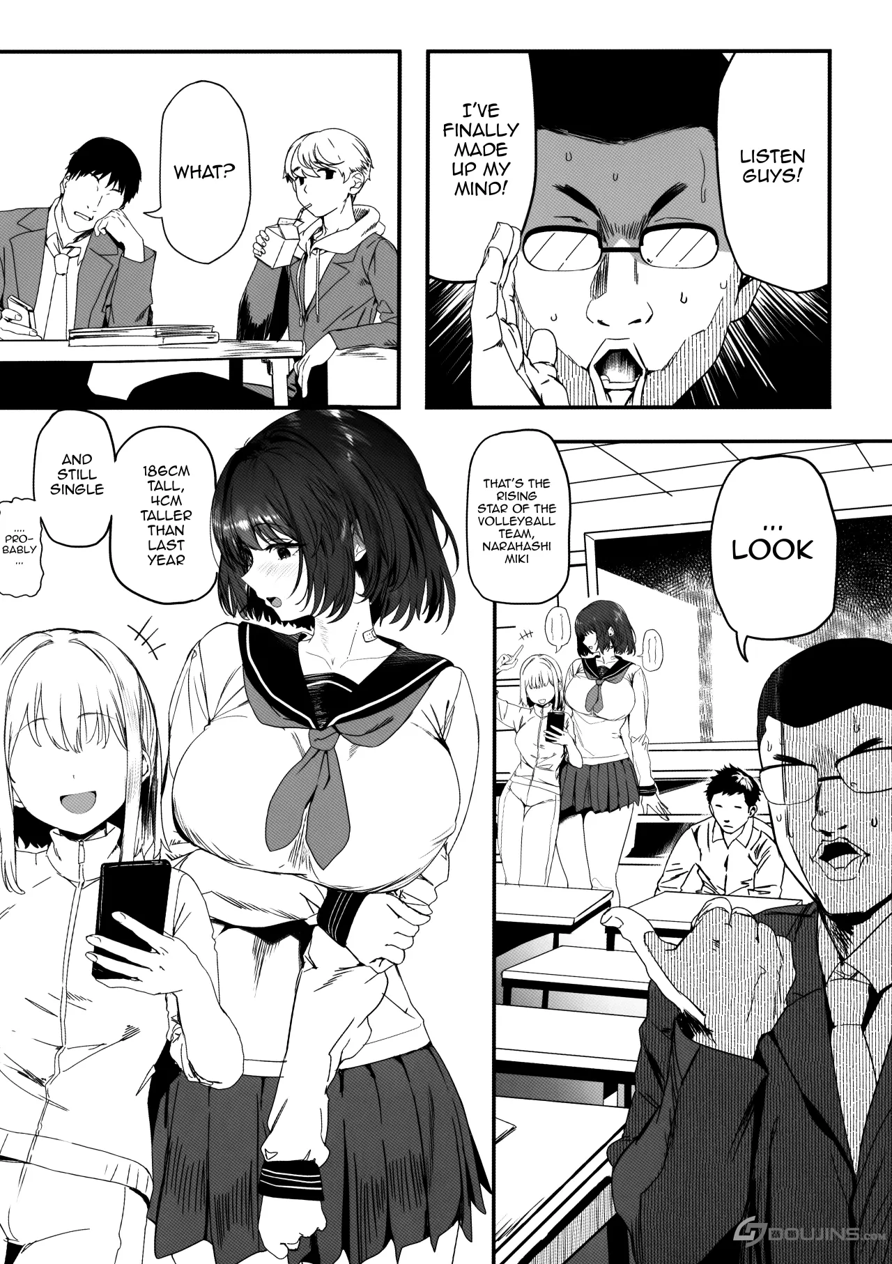 Koushinchou Volley-bu no Seisokei Kanojo ga Senpai no Mono ni Natte Shimau Ichibushijuu 2 3