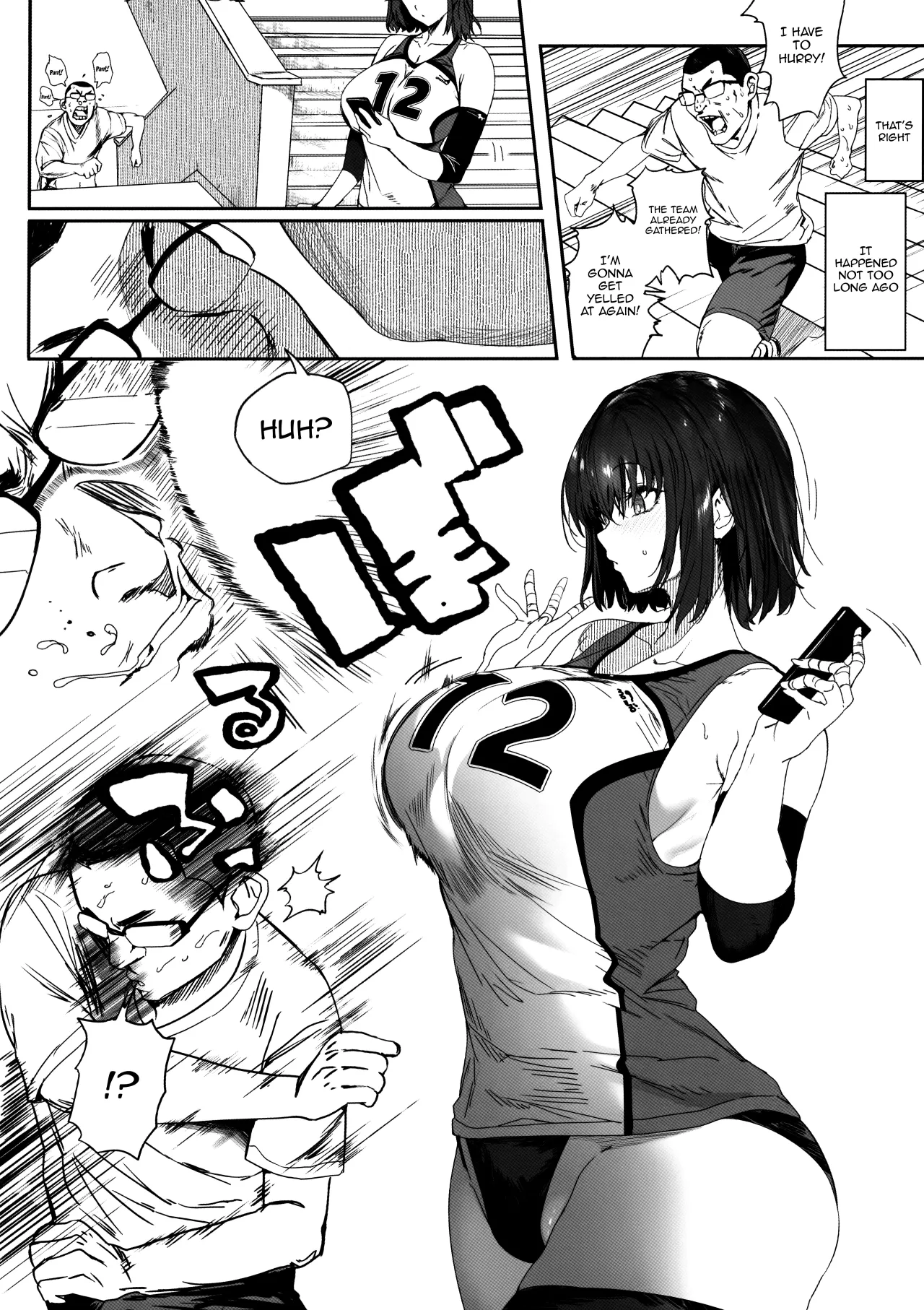 Koushinchou Volley-bu no Seisokei Kanojo ga Senpai no Mono ni Natte Shimau Ichibushijuu 2 4