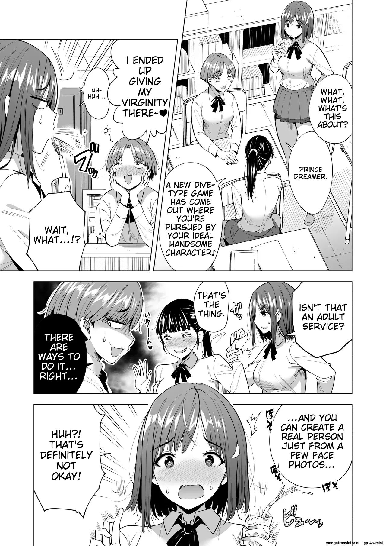 Kumo no Su ni Torawareta Ore no Kanojo-tachi2 ～Ami ga okashiku naru hanashi～ 4