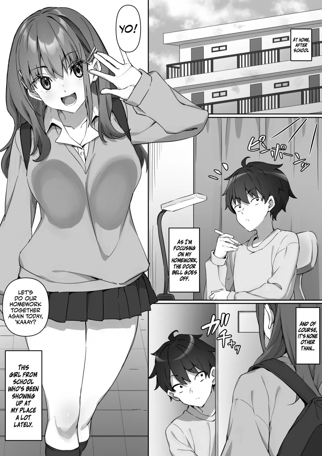 Kurasu no Joshi no Ashi wo Katteni Kaida Mazo ni Batsu ga Kudaru Hanashi 1