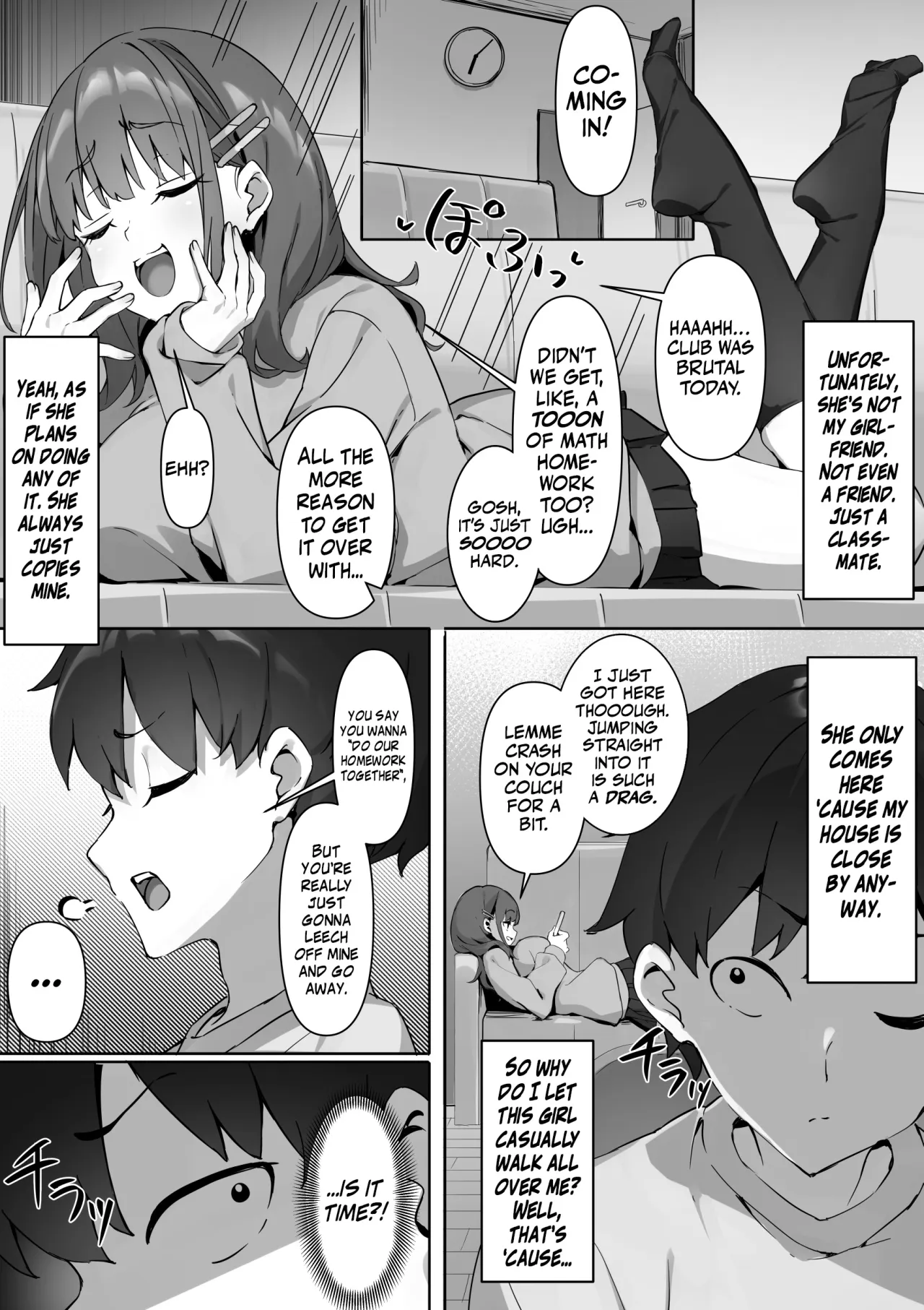 Kurasu no Joshi no Ashi wo Katteni Kaida Mazo ni Batsu ga Kudaru Hanashi 2