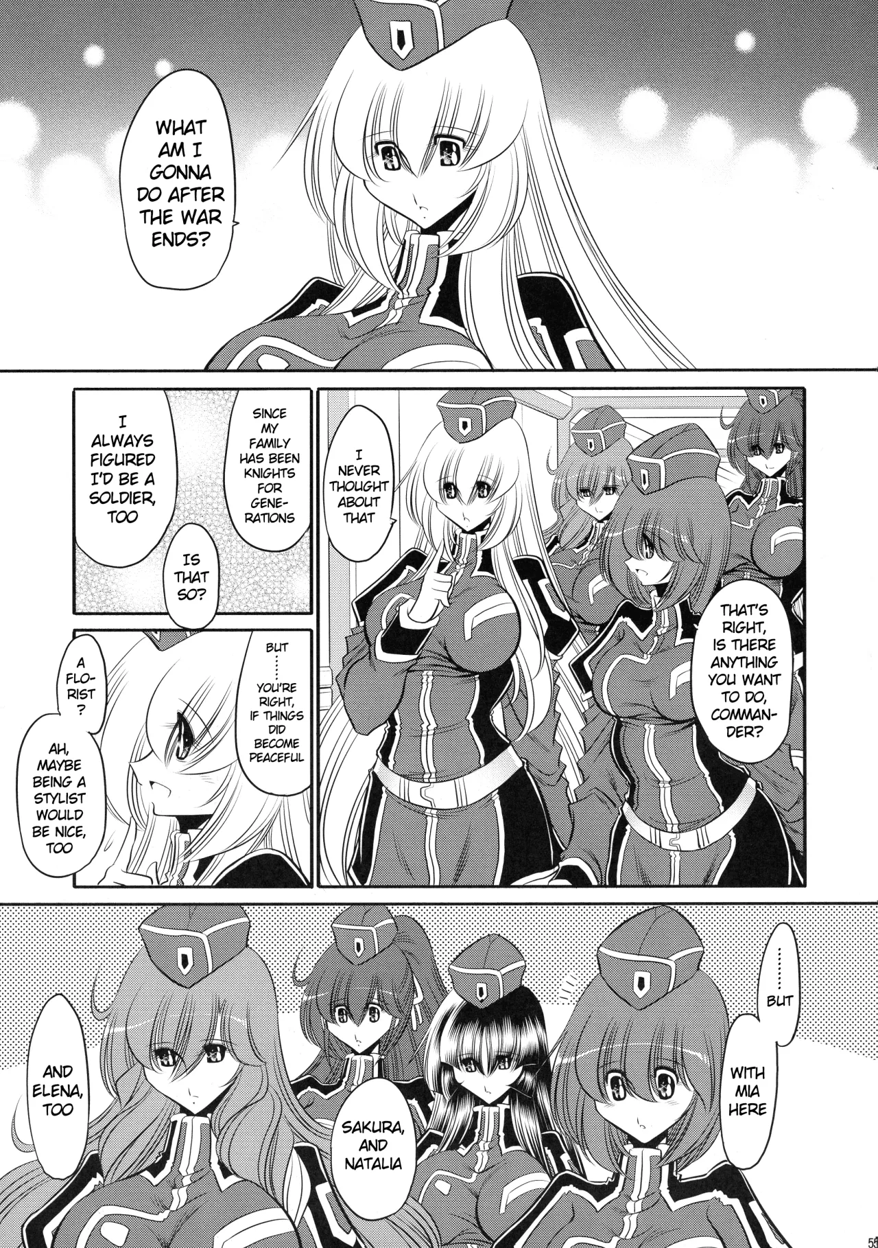 Kurenai no Kishi-dan Gekan 55
