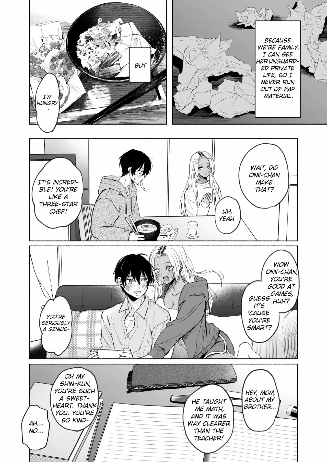 Kuro Gal Kyonyuu Gimai wa Boku o Yasashiku Sakusei Shitai 11