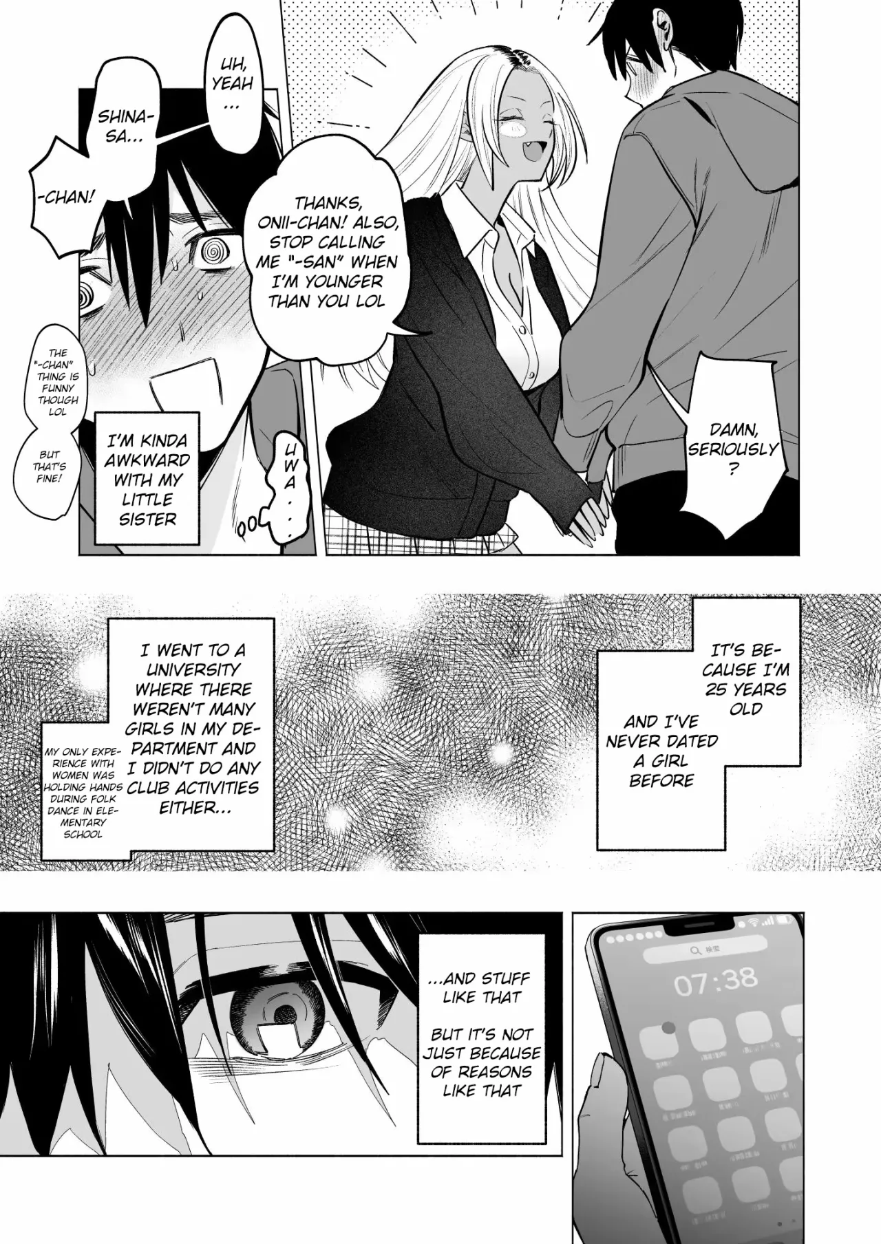 Kuro Gal Kyonyuu Gimai wa Boku o Yasashiku Sakusei Shitai 6