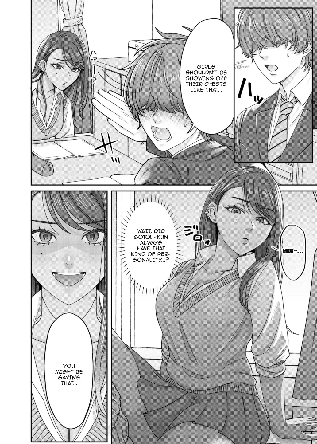 Kuro Gyaru Osananajimi to Himitsu no Benkyou Shichau Hanashi 11