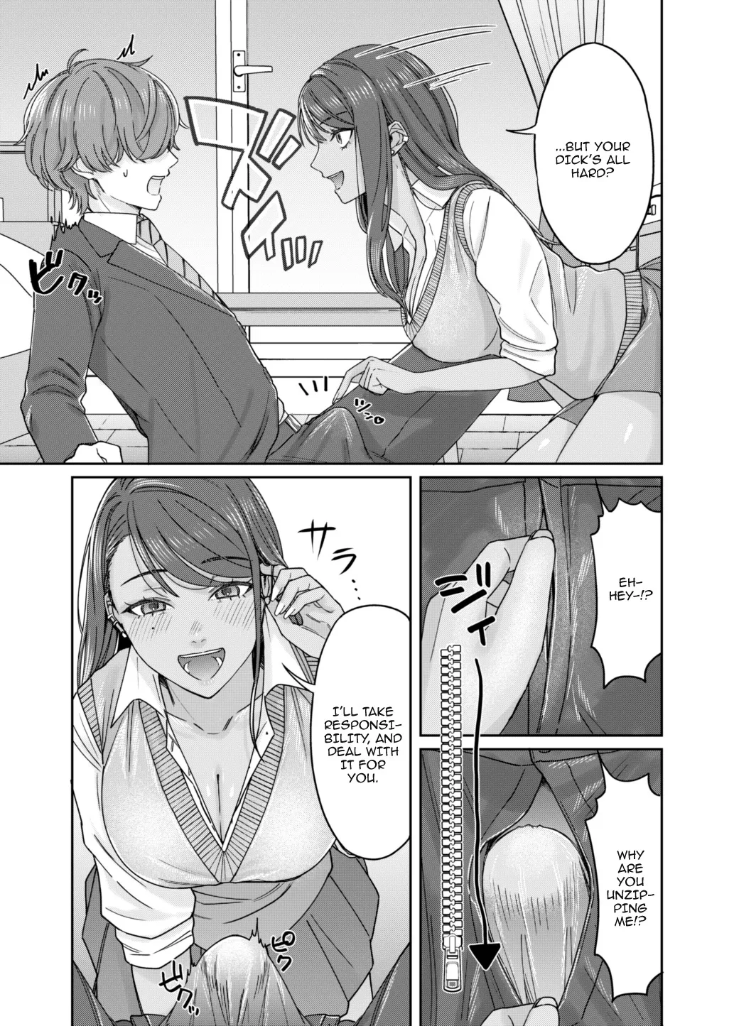 Kuro Gyaru Osananajimi to Himitsu no Benkyou Shichau Hanashi 12