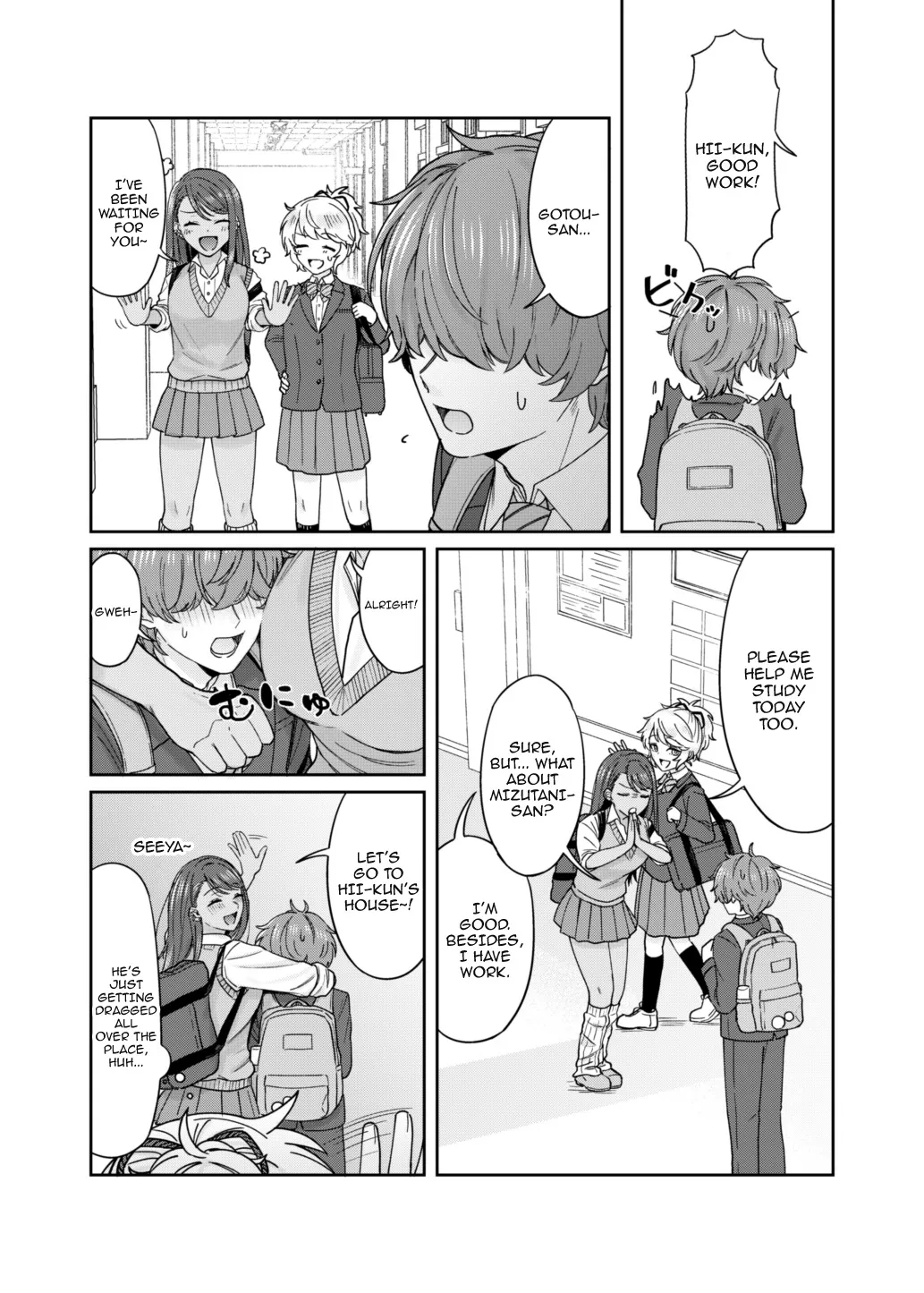 Kuro Gyaru Osananajimi to Himitsu no Benkyou Shichau Hanashi 4