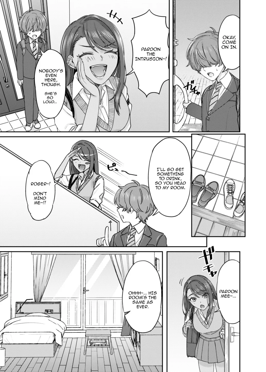 Kuro Gyaru Osananajimi to Himitsu no Benkyou Shichau Hanashi 6