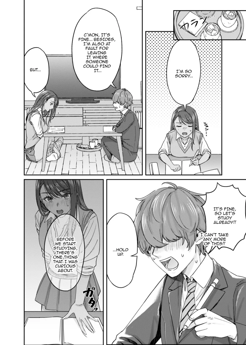 Kuro Gyaru Osananajimi to Himitsu no Benkyou Shichau Hanashi 9