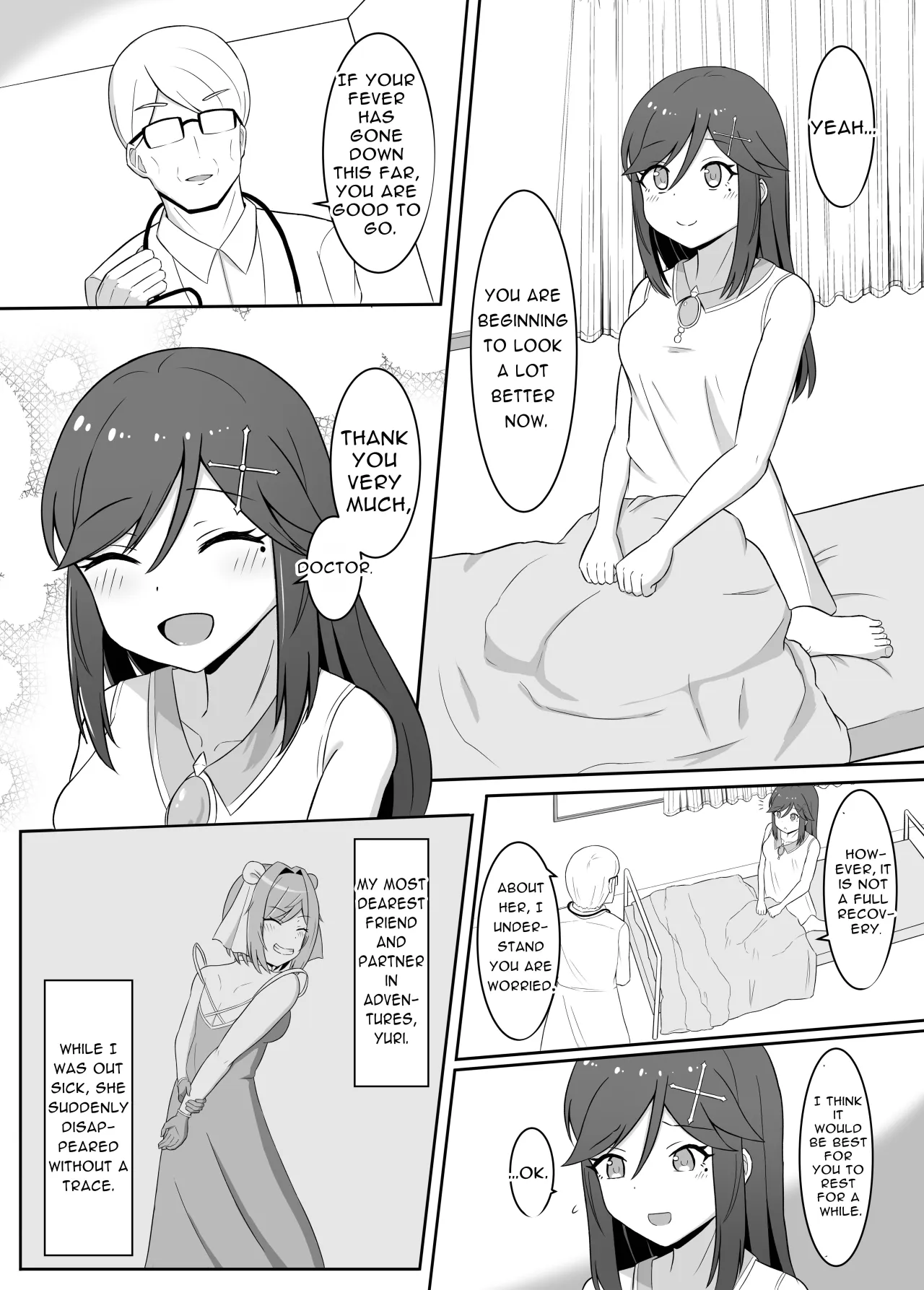 Kuro ni Somaru Yuri 2 ~Alraune Ochi Shita Osananajimi ni Karada o Mushibamarete Iku Hanashi~ 3