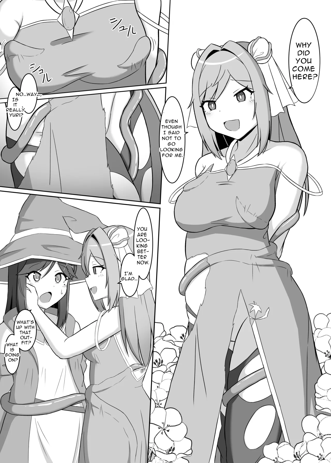 Kuro ni Somaru Yuri 2 ~Alraune Ochi Shita Osananajimi ni Karada o Mushibamarete Iku Hanashi~ 7
