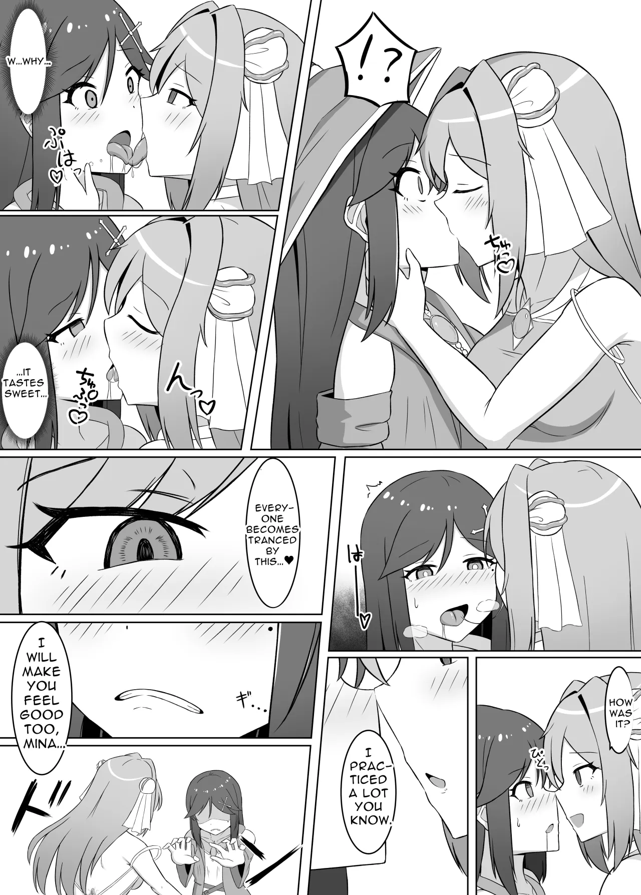 Kuro ni Somaru Yuri 2 ~Alraune Ochi Shita Osananajimi ni Karada o Mushibamarete Iku Hanashi~ 8